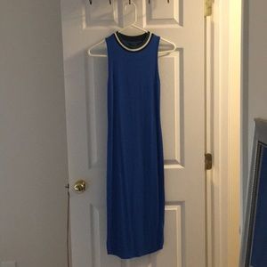 Blue form fitting Top Shop dress size 4